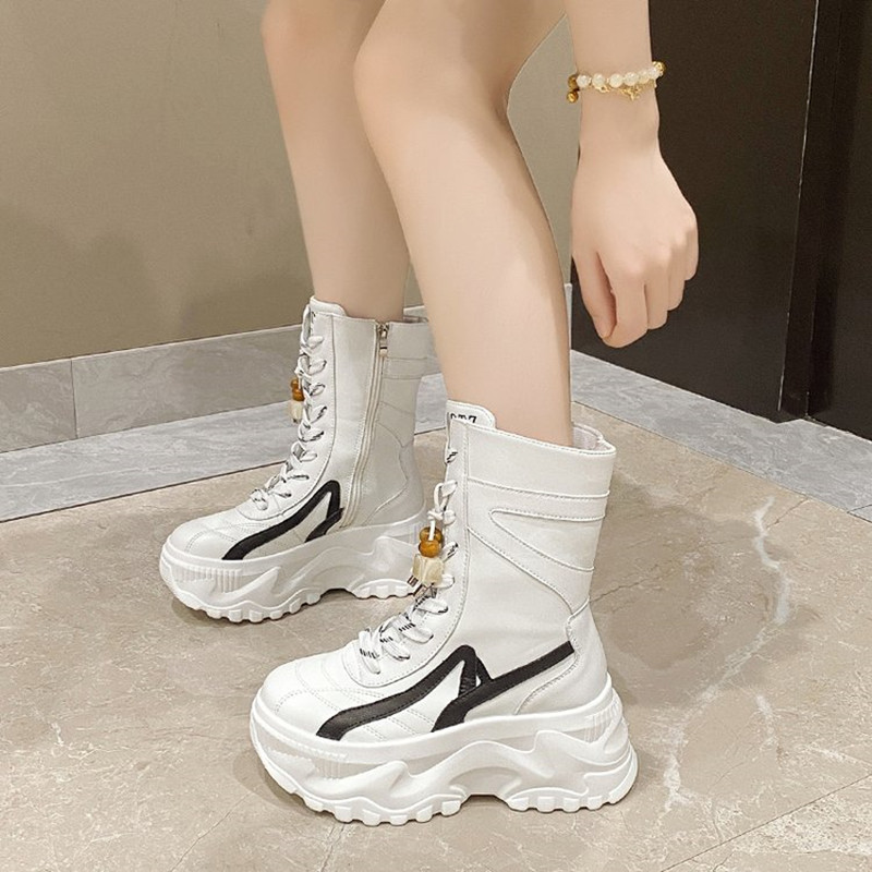 Nuevas botas gruesas a media p - Sneaker Zone reseña y precio