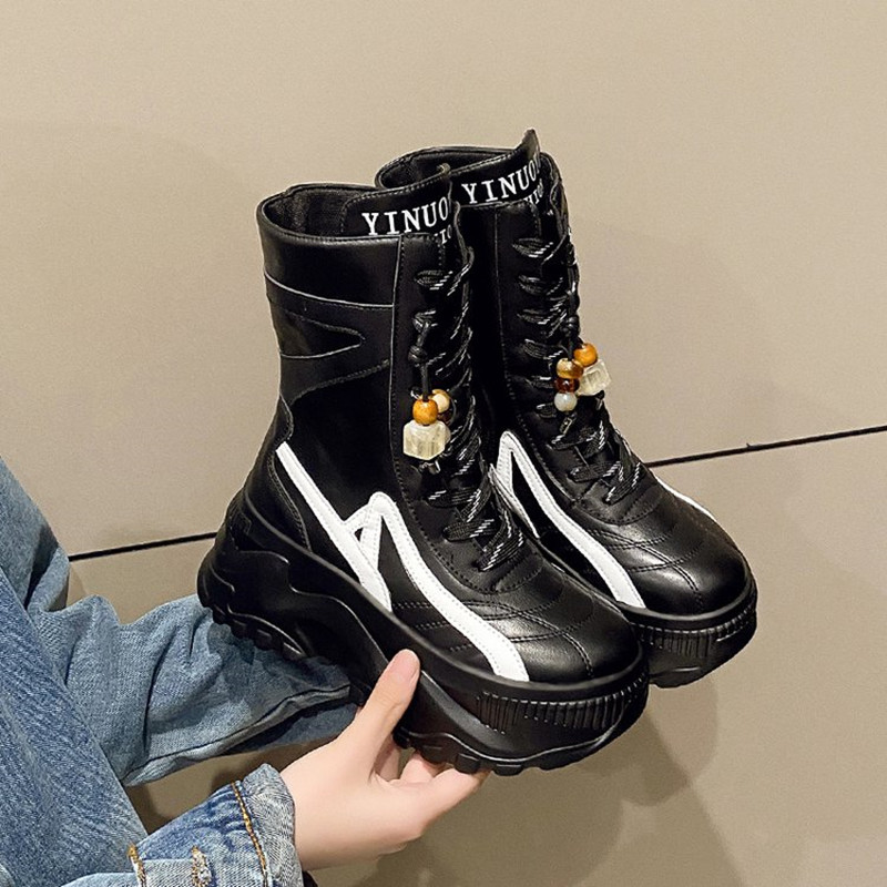 Nuevas botas gruesas a media p - Sneaker Zone reseña y precio
